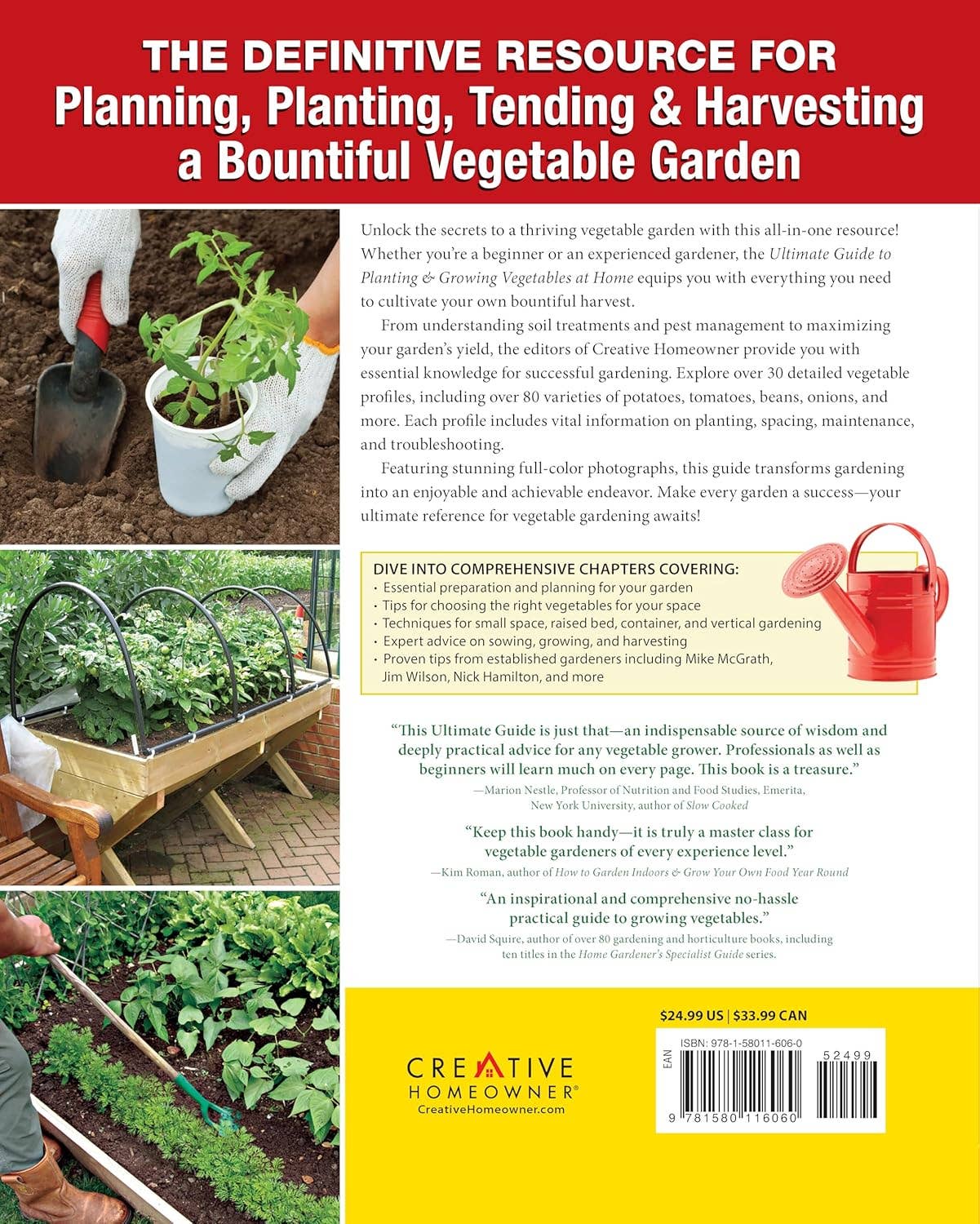 Fox Chapel Publishing - Wholesale Home & Garden - Ultimate Guide to Planting & Growing Vegetables at Home (SC)1