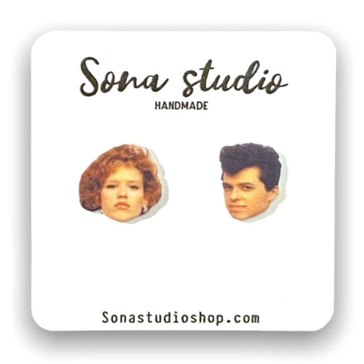 Pretty in Pink Earrings for wholesale by Sona Studio