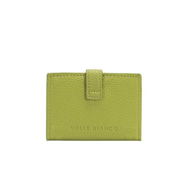 Melie Bianco - Wholesale Wallet - Women's - Pria Pistachio Vegan Leather Wallet