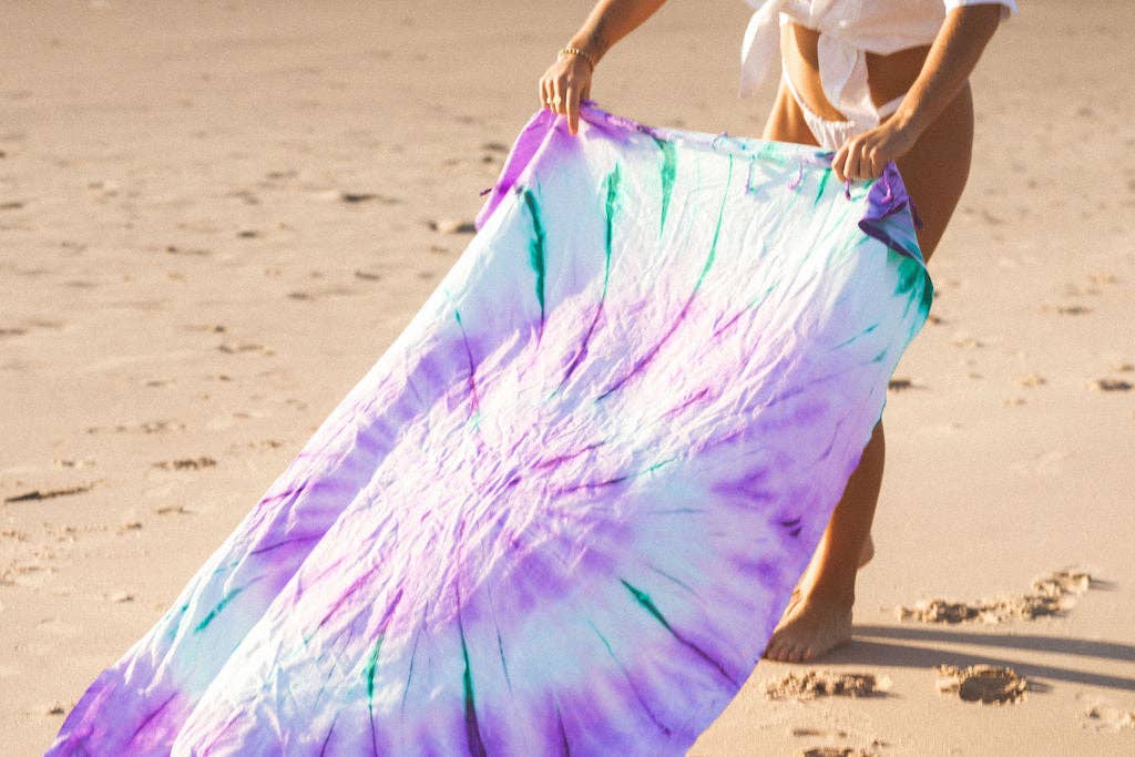 Turkish Towel Co - Wholesale Beach towel - Tie Dye Pastel Turkish Towel3