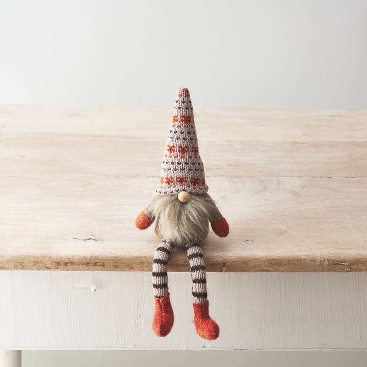 Brændt Orange Siddende Gonk for engroshandel hos Gainsborough Giftware x Portland Living