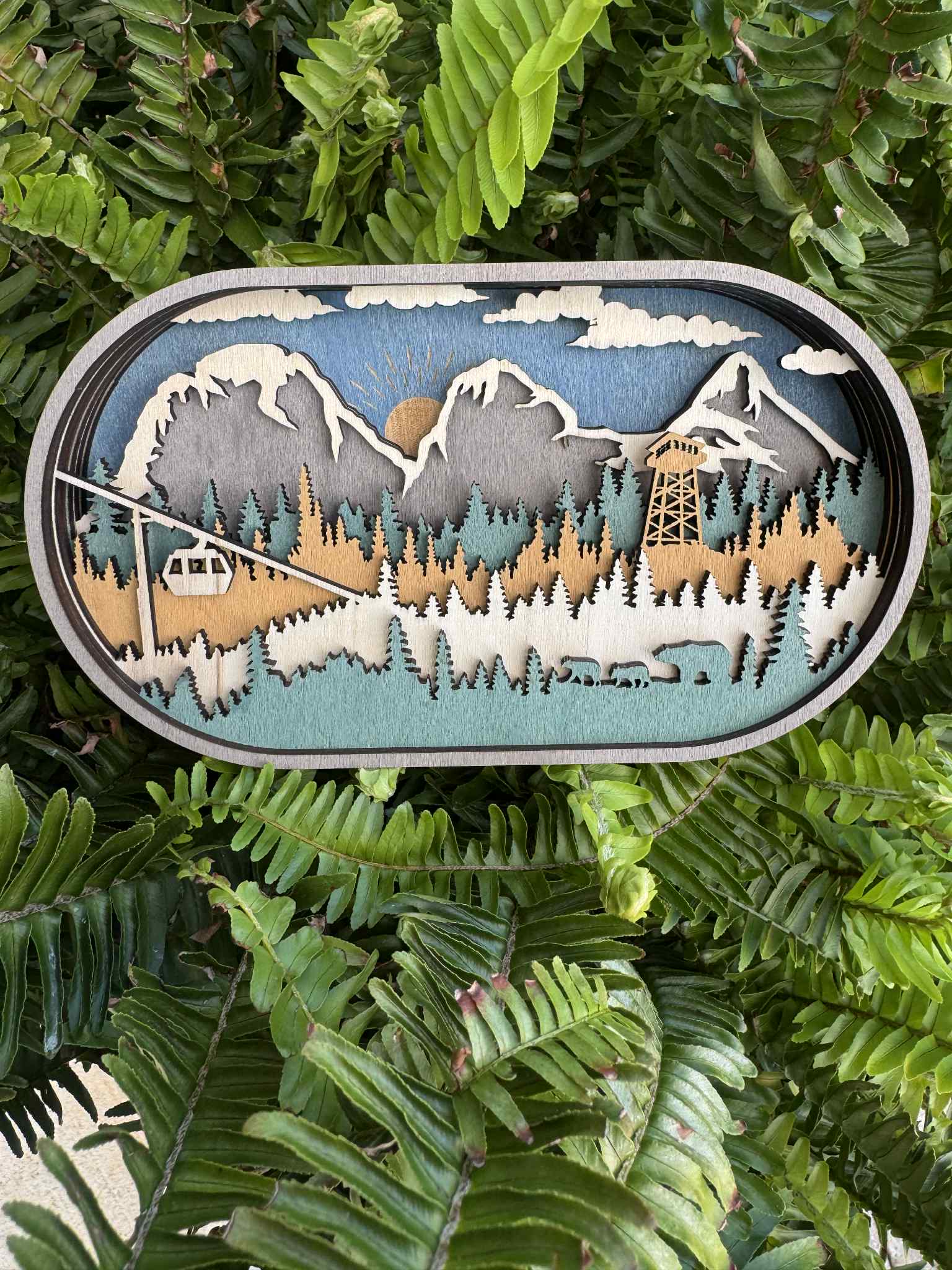 The Wilusz Way - Wholesale Decorative Tabletop Object - Ski Lift