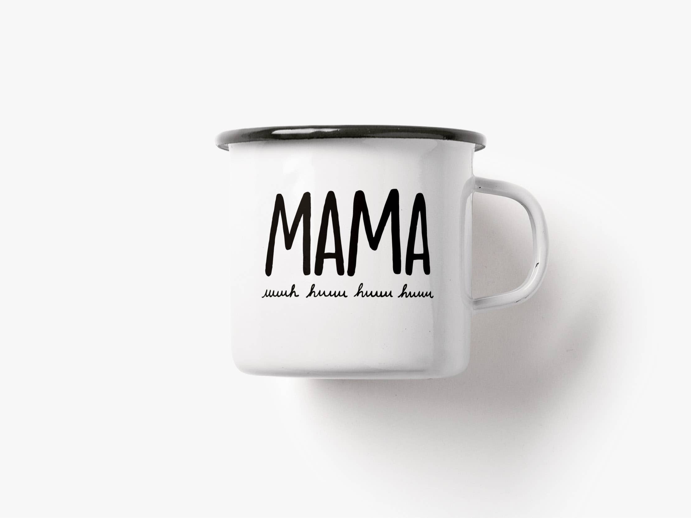 typealive – Großhandel Kaffeebecher – Tasse aus Emaille / Mama1
