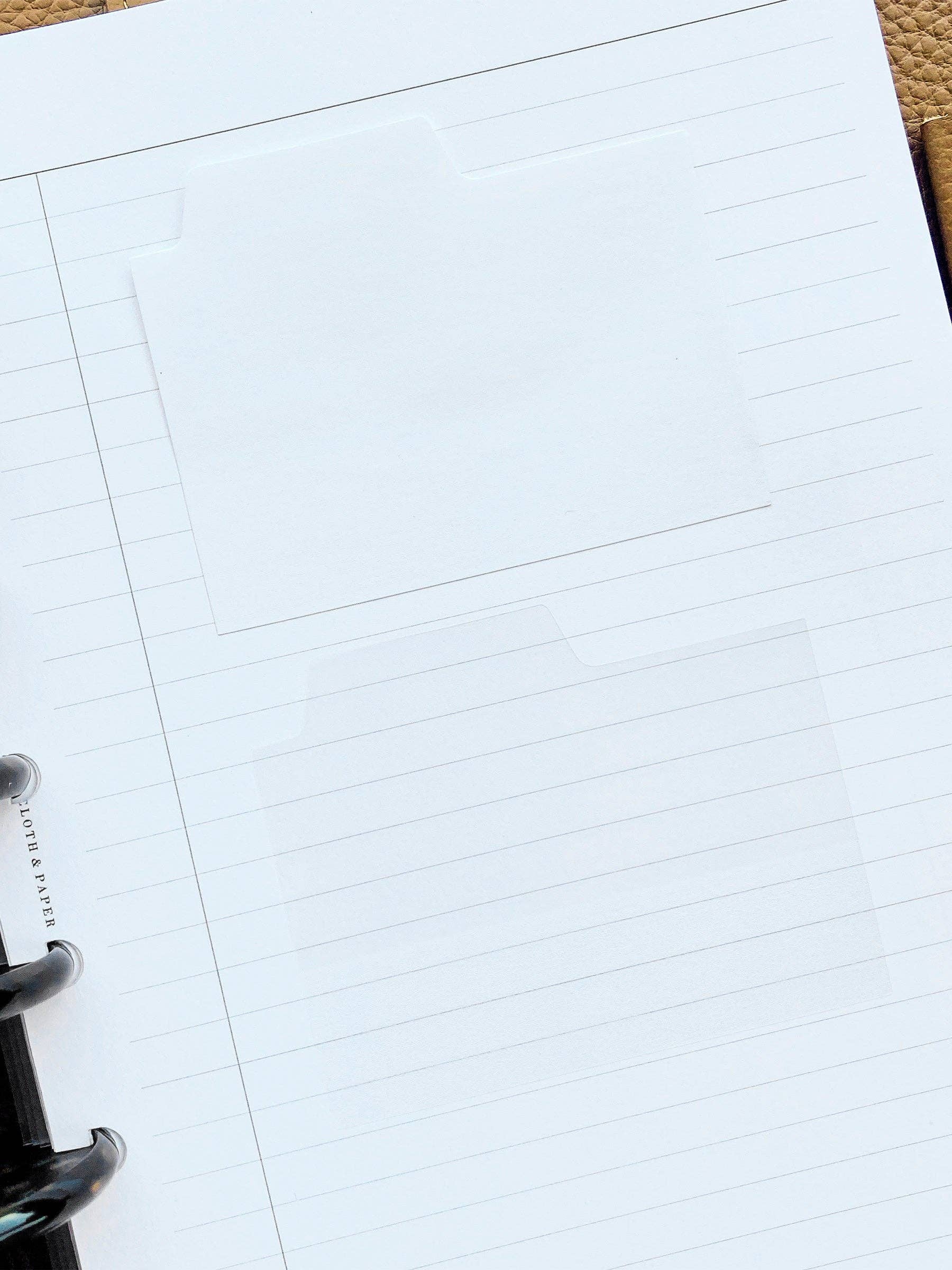 Cloth & Paper - Wholesale Sticky Notes - Blank Tab Sticky Note Set21