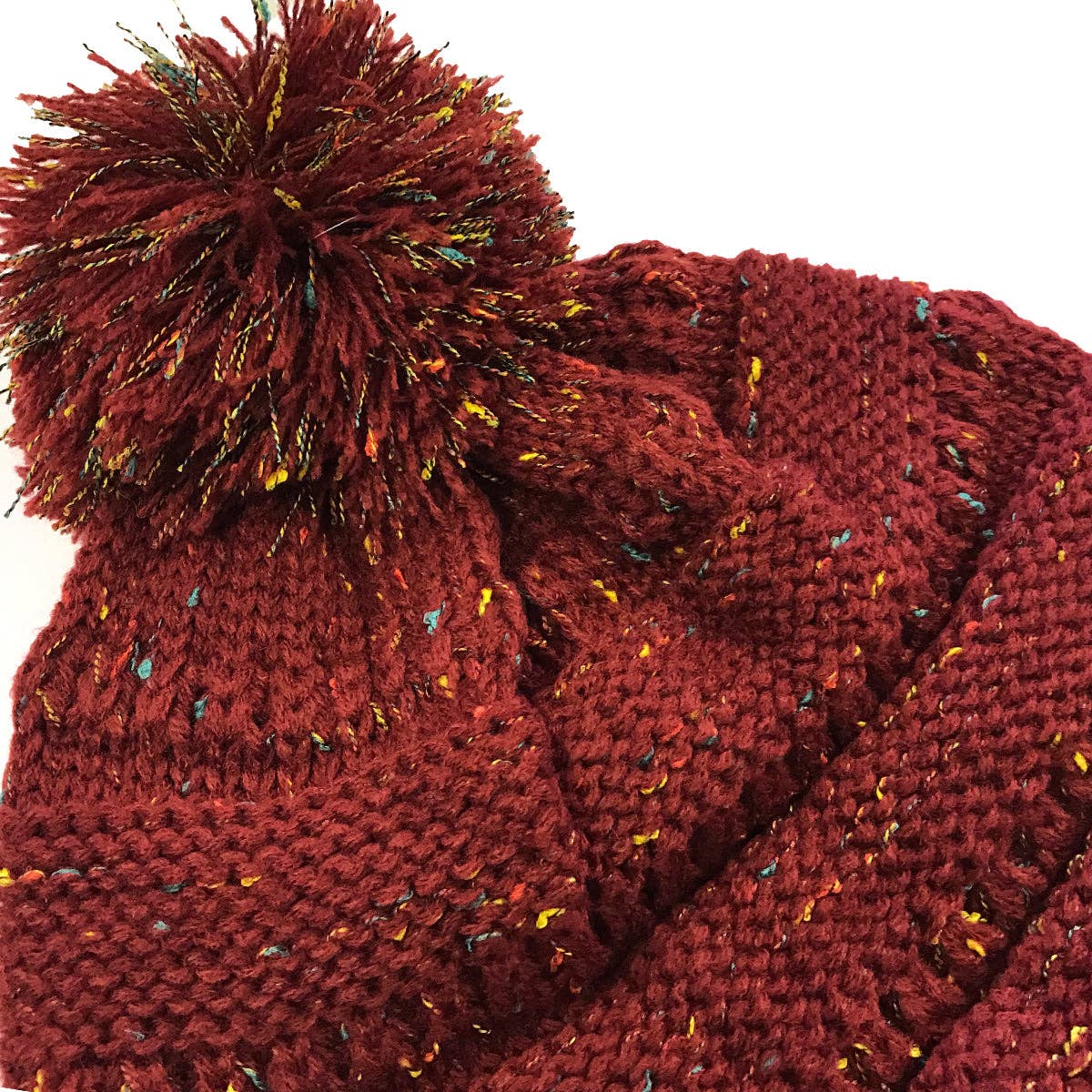Wrapables.com - Wholesale Beanie - Women's - Wrapables Warm Knit Confetti Beanie with Pom Pom14