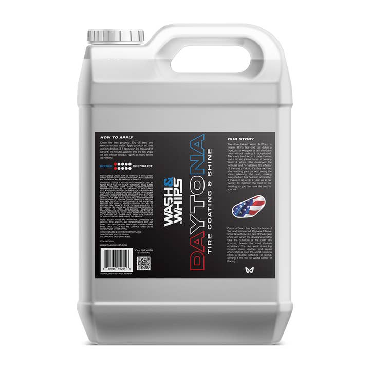 Wash & Whips - Wholesale Automotive Cleaning Products - WASH&WHIPS Daytona Tire Coating & Shine5