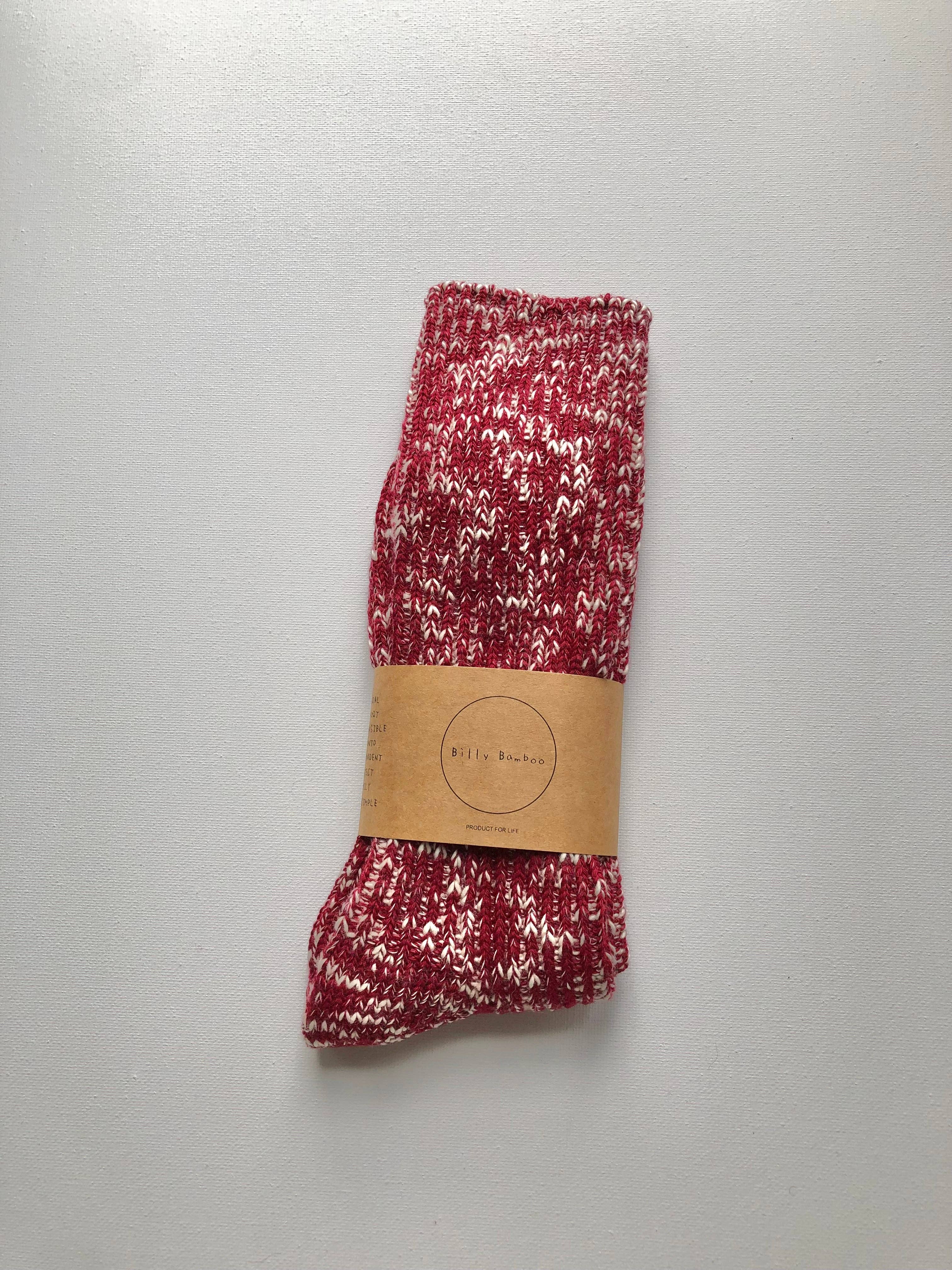 Billy Bamboo - Wholesale Socks - Unisex - TOKYO SLUB COTTON SOCKS0