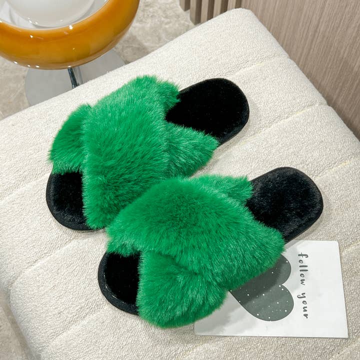 DrifWoo - Wholesale Slippers – Women's - Women Luxury Fluffy House Slippers Cozy Slippers Gift