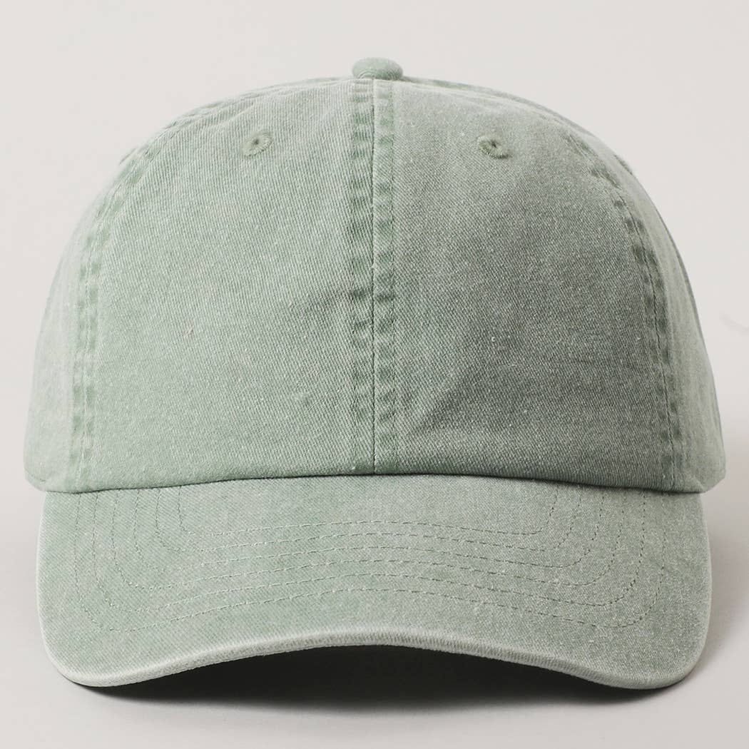 Fashion City - Wholesale Baseball Cap - Women's - Pastel Tone Pigment Dyed Cotton Baseball Dad Cap3