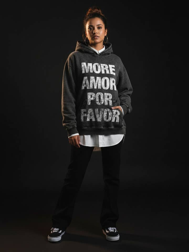 More Amor Hoodie for wholesale by Ruben Rojas Live Through Love