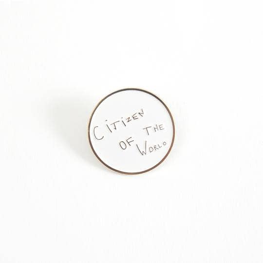 Citizen emaille pin voor wholesale door INDIGO LOVES VIOLET