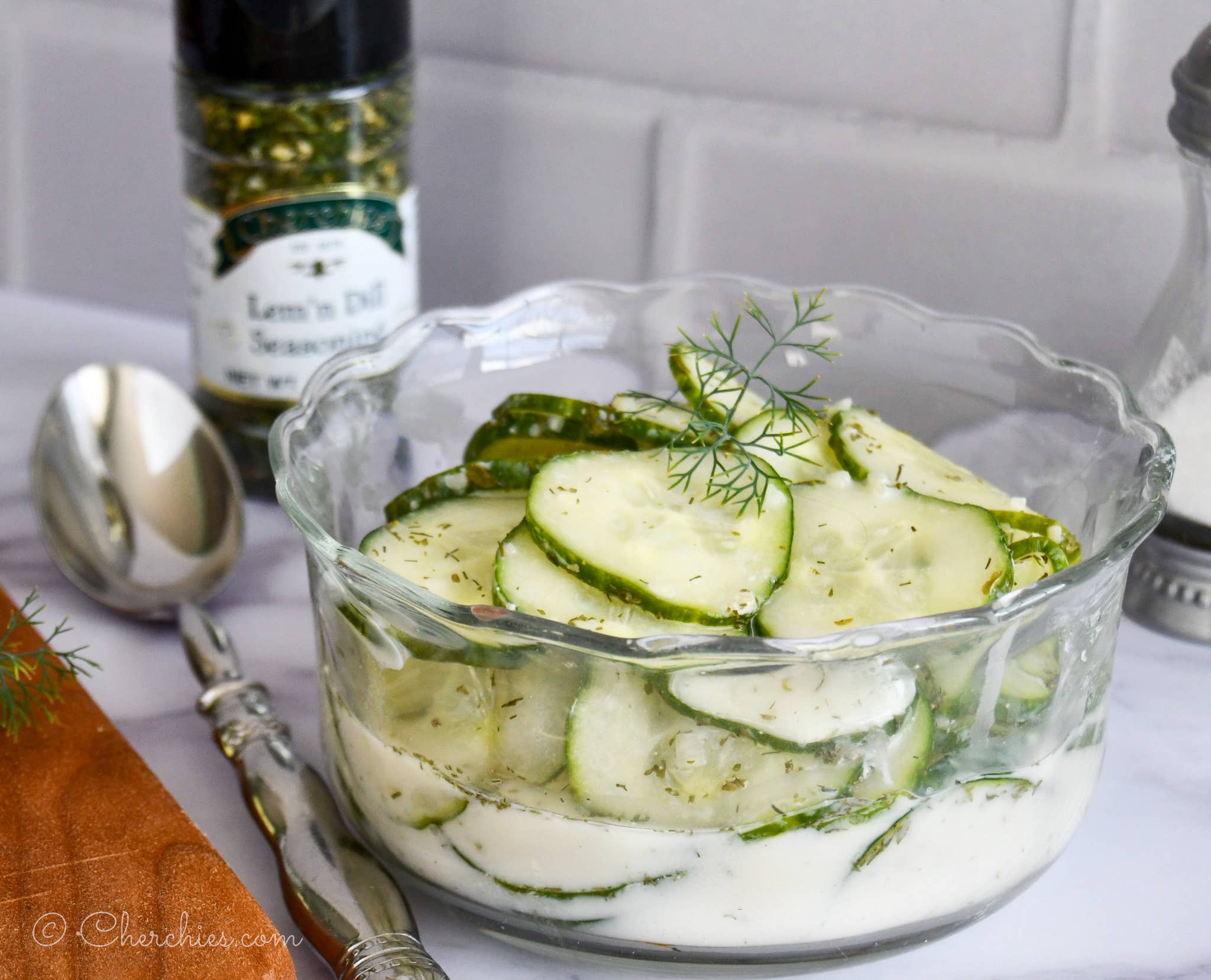 Cherchies Specialty Foods - Wholesale Dried Spice Mix - Lem'n Dill - 1.1 oz - No Salt Seasoning Blend /Dip Mix5