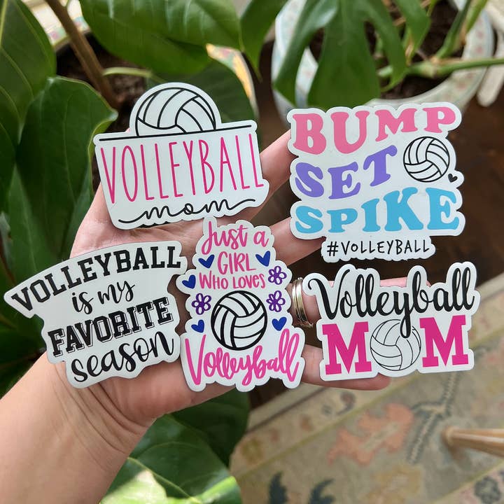 Volleyball-Magnete für den Großhandel von Stylin Brunette & Troop Mahjong