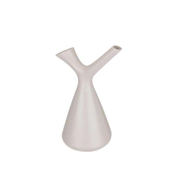 Dykvandkande Hvid – 1,7 liter – Moderne plastvandkande – Ergonomisk design til stueplanter, altan & have for engroshandel hos Oasis of Life