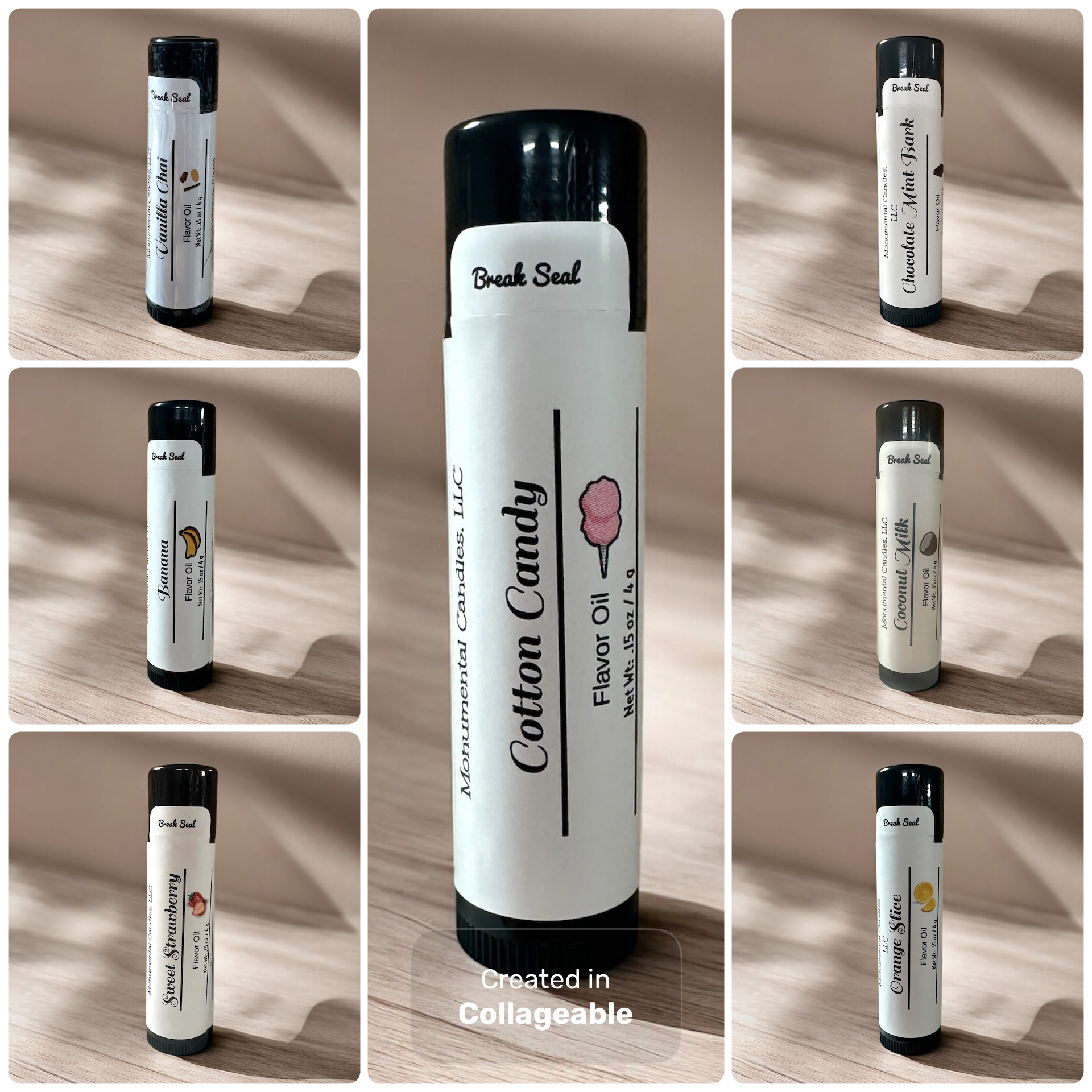 Monumental Candles LLC - Wholesale Lip Balm - Cotton Candy Lip Balm1