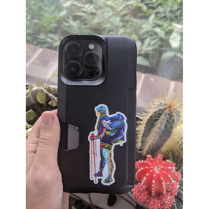 Abstract Hikes - Wholesale Sticker - Hiking Sticker: Badass Chica Sticker Pack Mini size3
