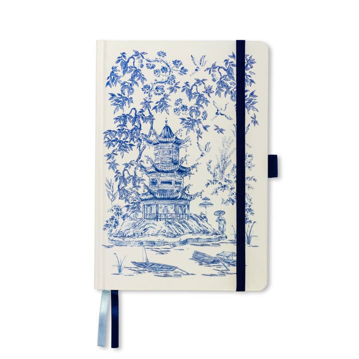 A5 Japanese Garden Hardback Notebook for wholesale by The Art File
