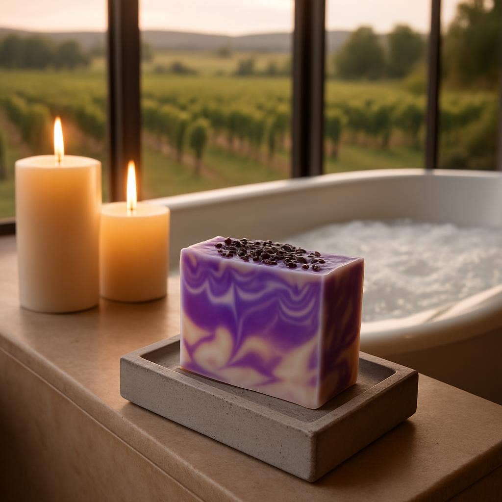 Priscila Leen Arts at Florida Soap Candle - Vente Pains de savon - Savon/bain à la lavande, local, savon en barre, savon doux, savon artisanal9