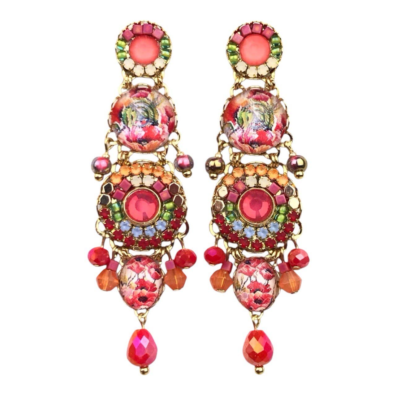 melizijewelry – wholesale Dangle earrings – Paraiso crystal earrings4