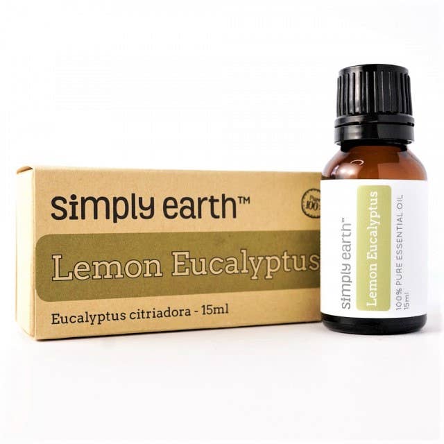 Lemon Eucalyptus Essential Oil 15ml for wholesale by Simply Earth