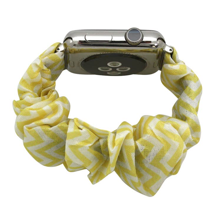 Time World USA - Wholesale Watch Band/Strap - Unisex - Printed Scrunchie Apple Watch Band2