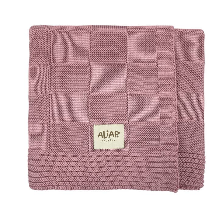 ALIAP - Wholesale Bedding Blanket - Kids & Baby - 100% Bamboo Blanket Chessboard Knit 5004WB 8