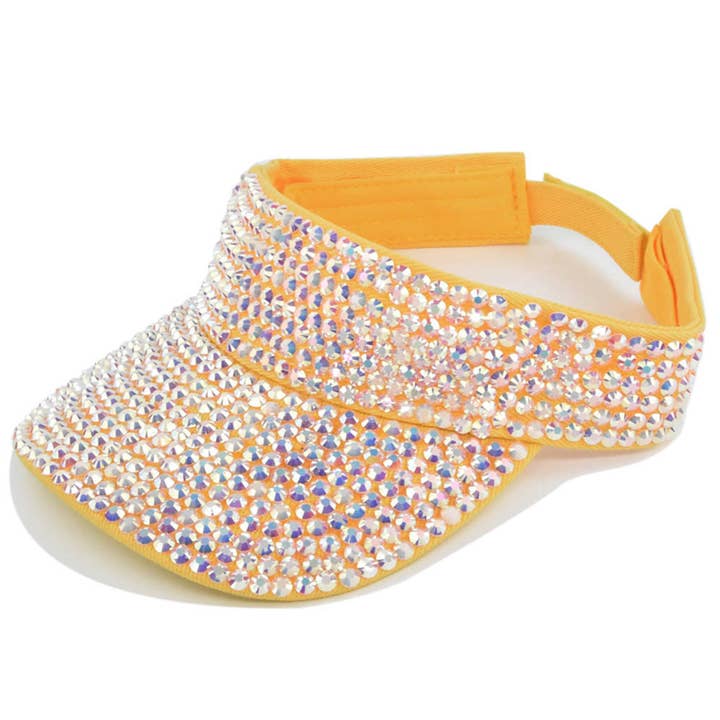 Ole - Wholesale Visor - Women's - Rhinestone Visor Cap C030720