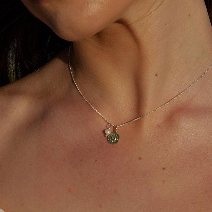 Palas Jewellery – Großhandel Kette mit Anhänger/Charm – Gute Reise (Heilige/r) Traumweber-Halskette3