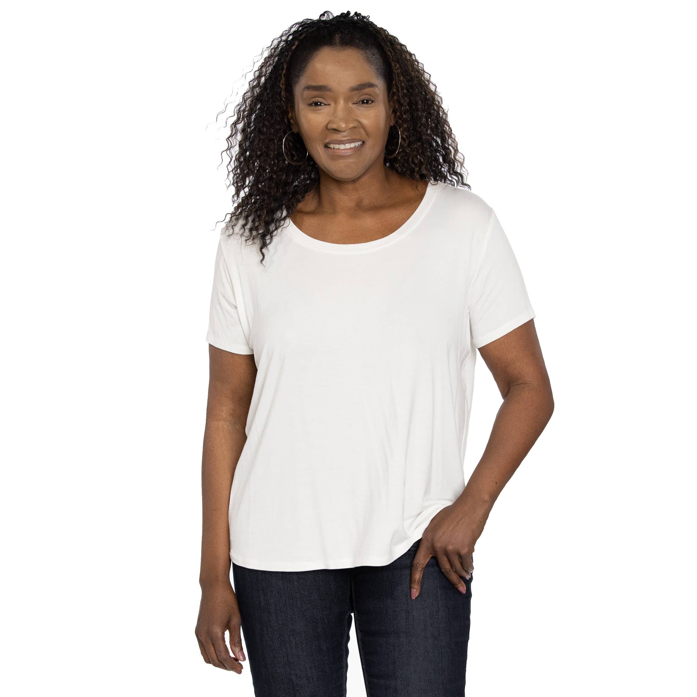 Flying Colors Apparel - Wholesale T-Shirt - Women's - The Scarlet Scoop Neck Tee25