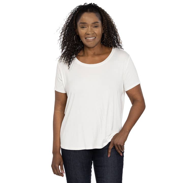 Flying Colors Apparel - Wholesale T-Shirt - Women's - The Scarlet Scoop Neck Tee25