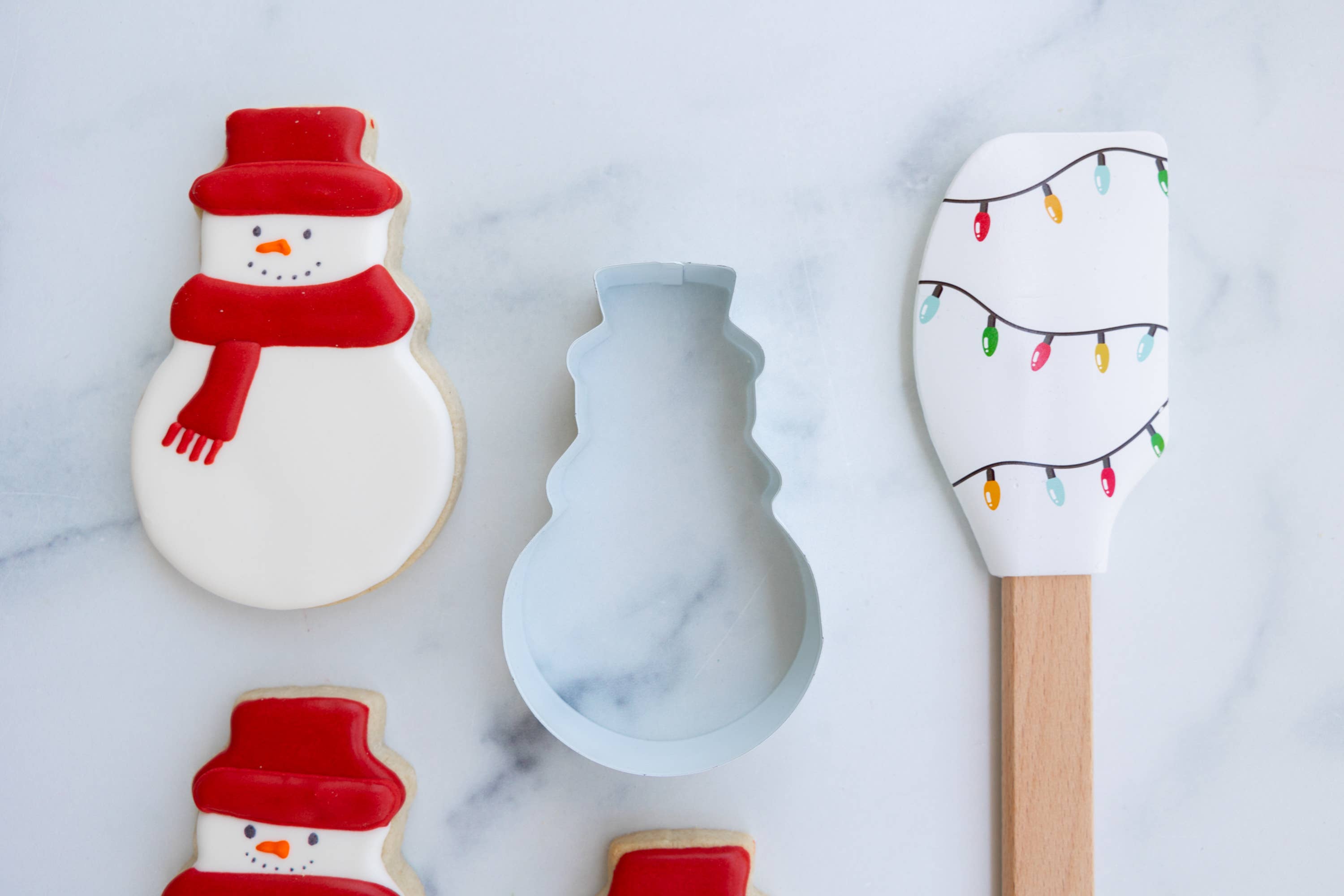 Handstand Kitchen - Wholesale Cookie Cutter - Winter Wonderland Snowman Cookie Cutter Set with Spatula4