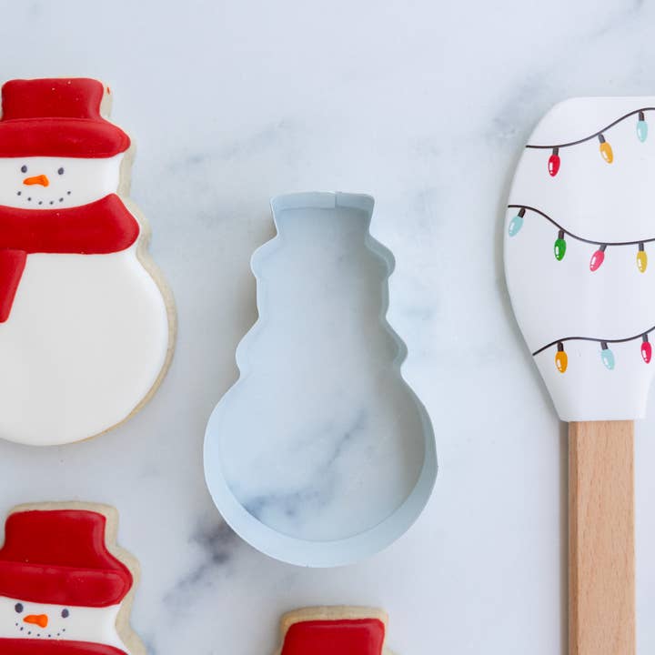Handstand Kitchen - Wholesale Cookie Cutter - Winter Wonderland Snowman Cookie Cutter Set with Spatula4