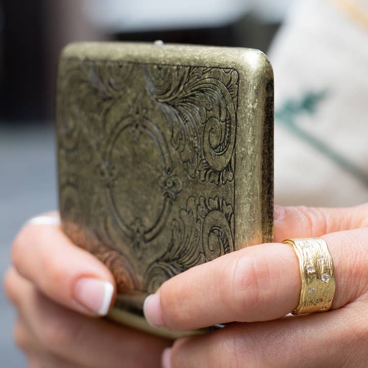 Gold Plated Brass Thick Ring for wholesale by Maral Kunst