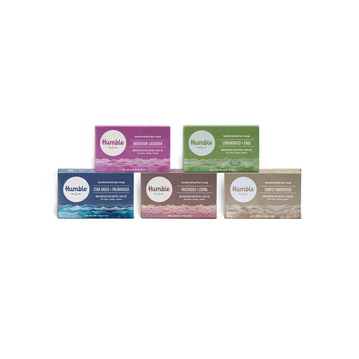 Humble Brands, Inc. - Wholesale Bar Soap - PatchouIi & Copal Travel Soap Bar