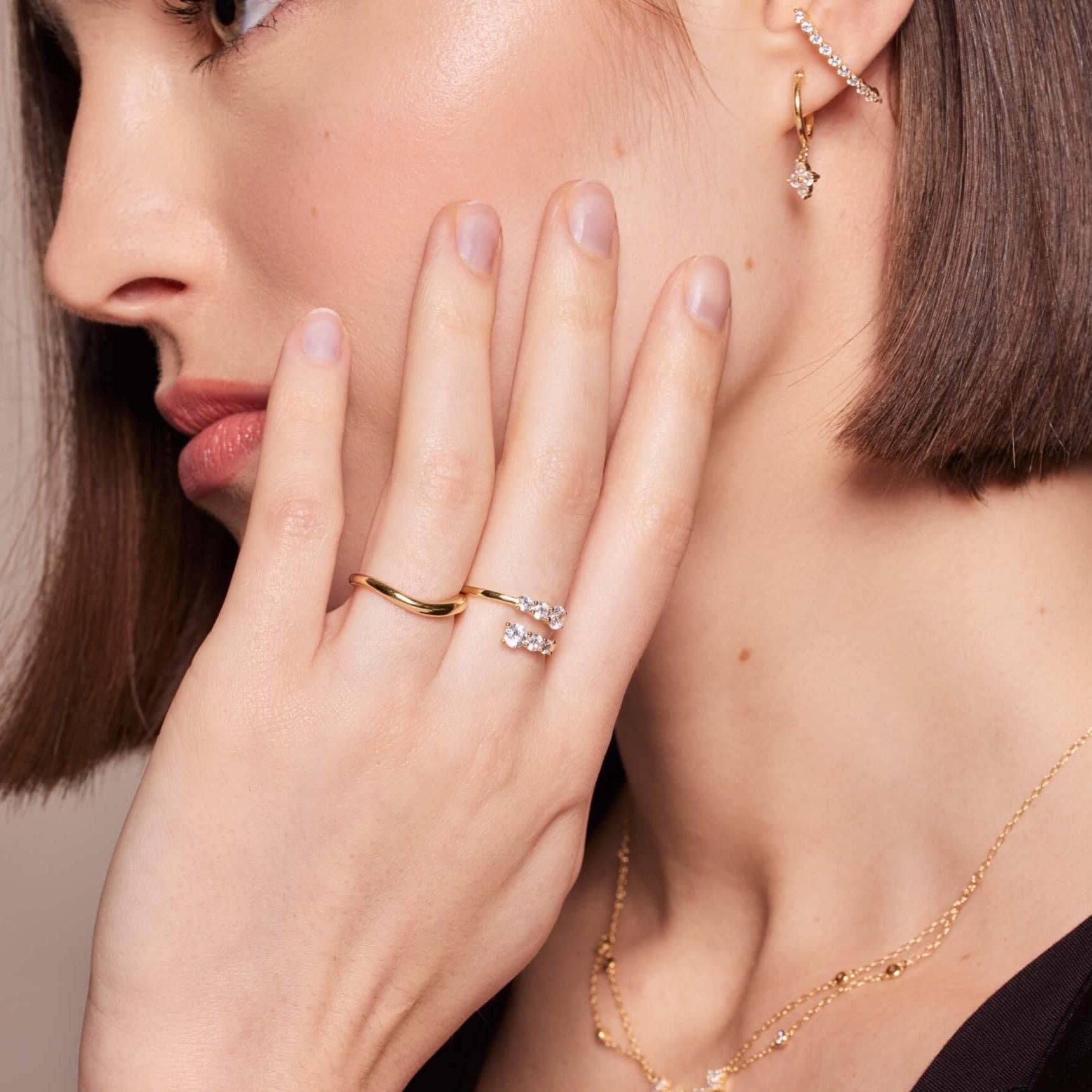 Pohesia - Wholesale Band/Stacked Ring - CAMBRIDGE RING1