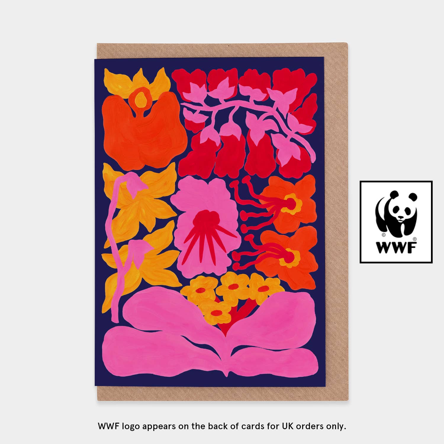 Evermade - Vente Carte de vœux classique - Carte de vœux WWF Orchidées de l'Amazonie0