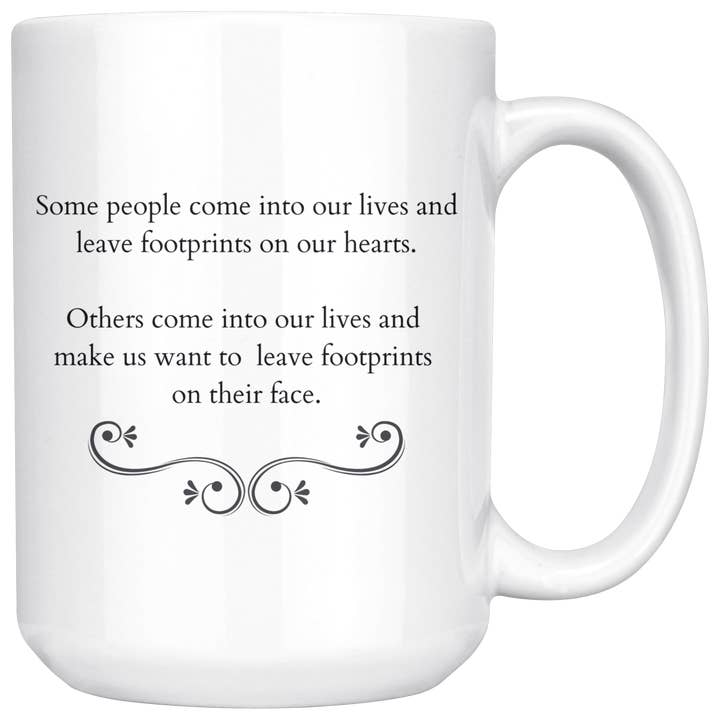 Caliberry Home Goods - Wholesale Coffee Mug - Sarcastic Inspirational Quote Mug, Passive Aggressive Coffee Mug, Jaded Person Coffee Cup