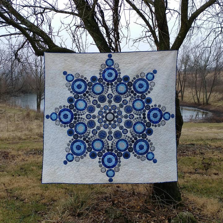 Slice of Pi Quilts - Wholesale Craft Sewing Kit - Flurry Quilt Pattern5