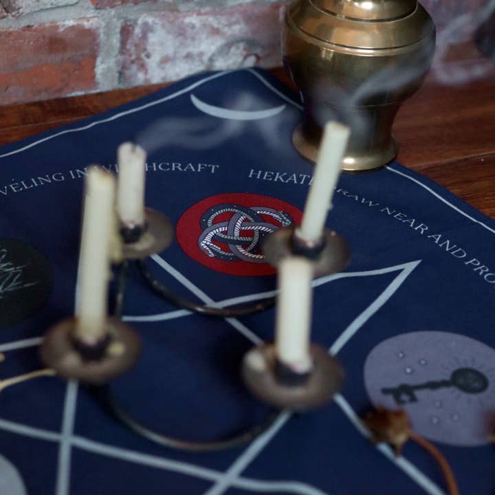 Lady Moon Co.® - Wholesale Bandana - Women's - Altar Cloth Bandana: Hekate8