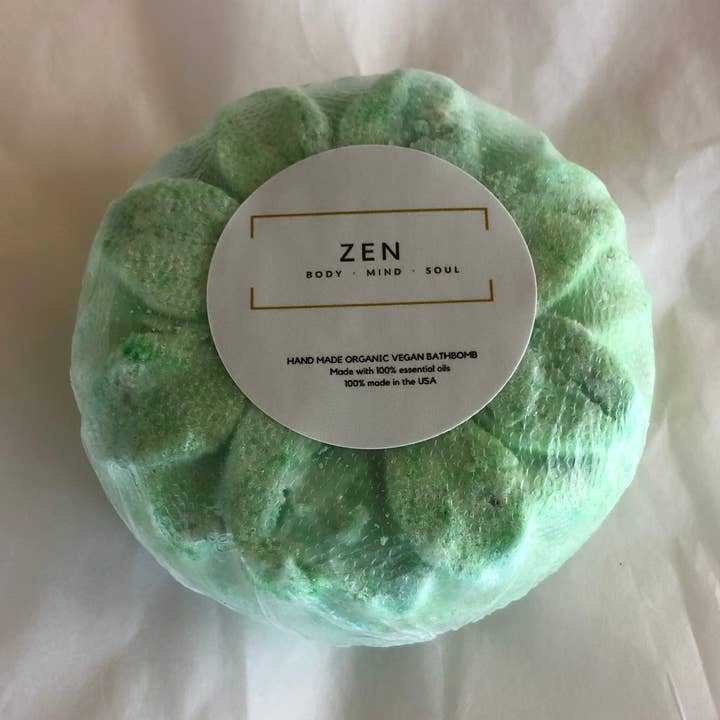 Veganistische badbommen voor wholesale door Zen Soy Candles & Bathbombs