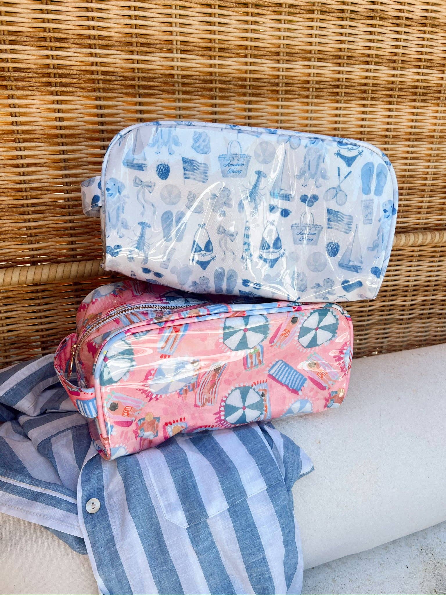 KENZKUSTOMZ - Wholesale Toiletry Bag - Women's - Clear Coat Toiletry Dopp Kit13