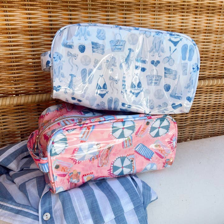 KENZKUSTOMZ - Wholesale Toiletry Bag - Women's - Clear Coat Toiletry Dopp Kit13