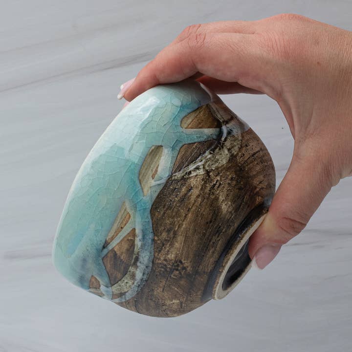 Aprikalife - Wholesale Bowl - Handmade Japanese Blue&White Matcha Tea Bowl4