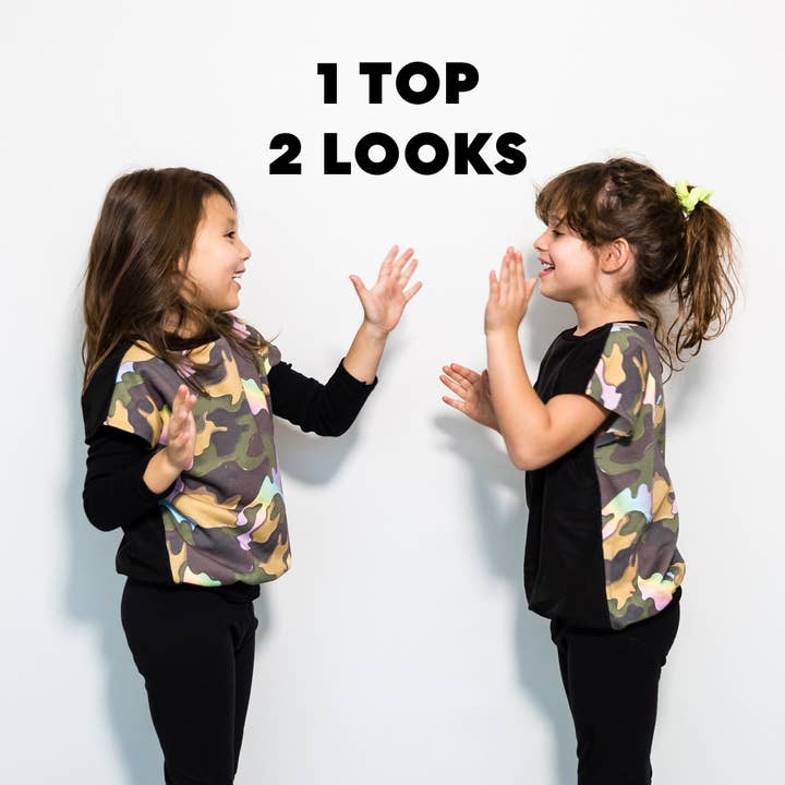 Unisex double-sided Camouflage Sweatshirt vest for wholesale by Vandalkids