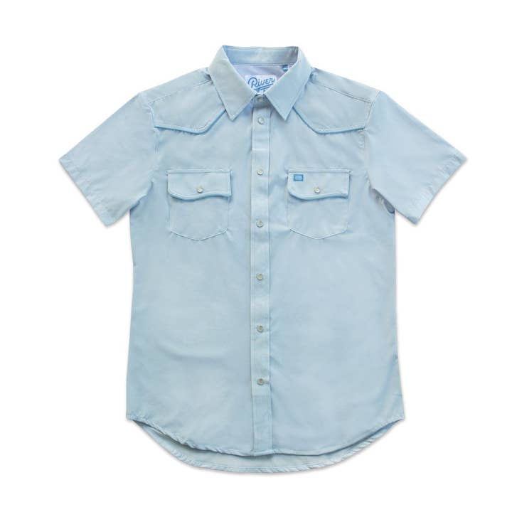 River Road Clothing Company - Wholesale Buttoned-down shirt – Men's - Rio Pearl Snap Shirts (Short Sleeve)