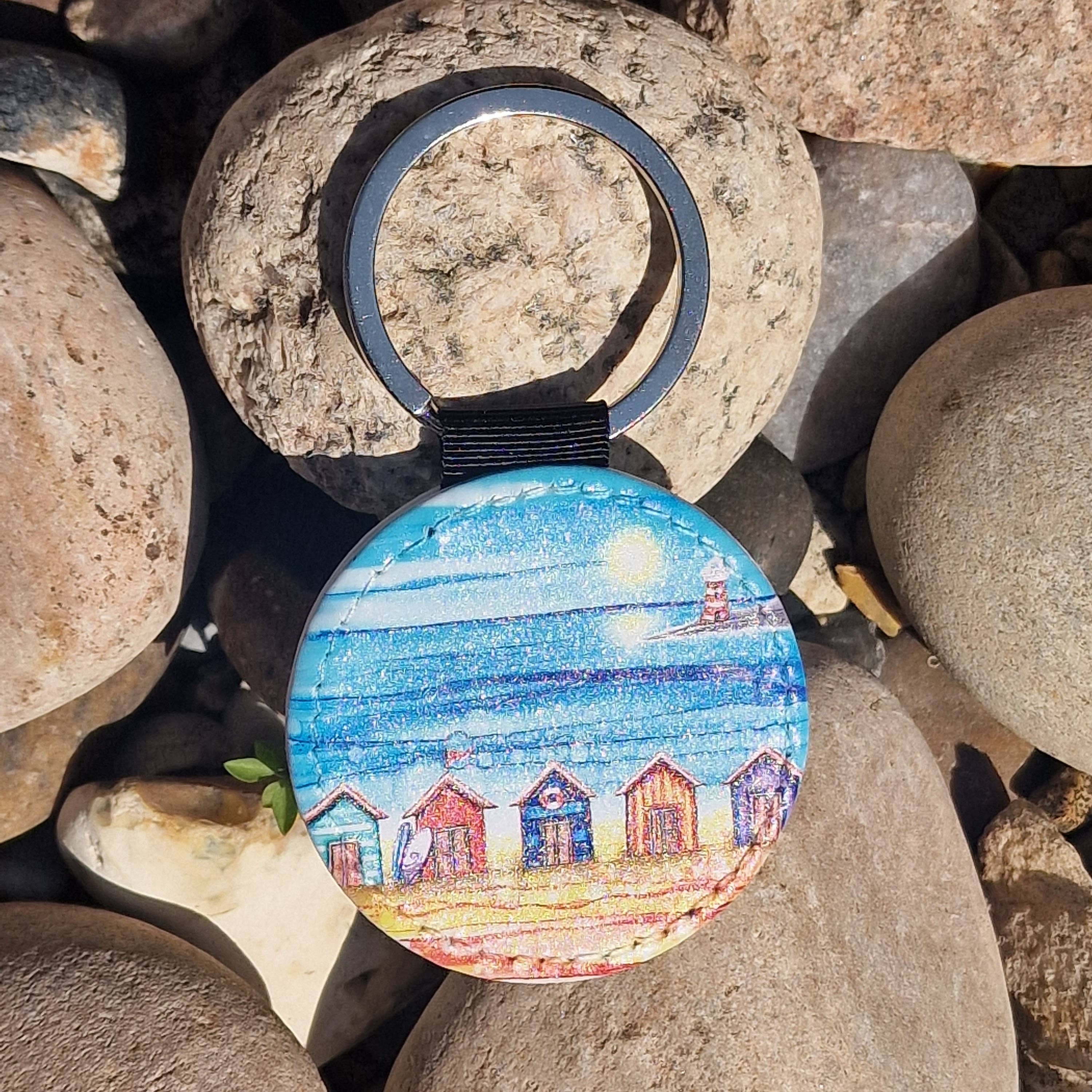 By Jo Crafts - Wholesale Sleutelhanger - Uniseks - 93/97-KR - Strand Kunstleren Sleutelhanger8