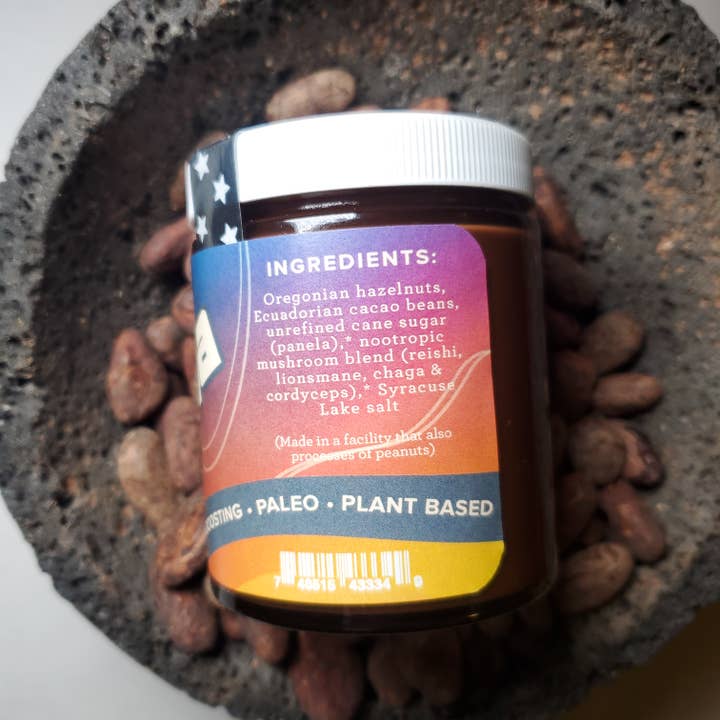 PRIMO BOTANICA CHOCOLATE - Wholesale Nut Butter - NOOTELLA SPREAD (WITH NOOTROPIC FUNGI)