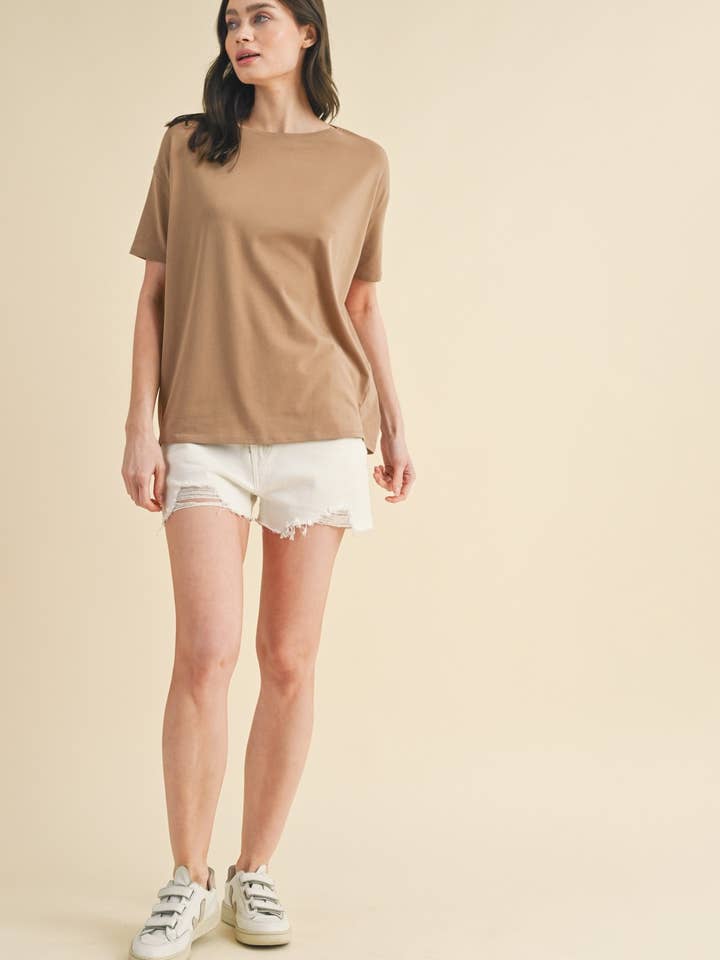 Wishlist Apparel - Wholesale Knit Top - Women's - DOLMAN BOAT NECK KNIT TOP / WL24-8843