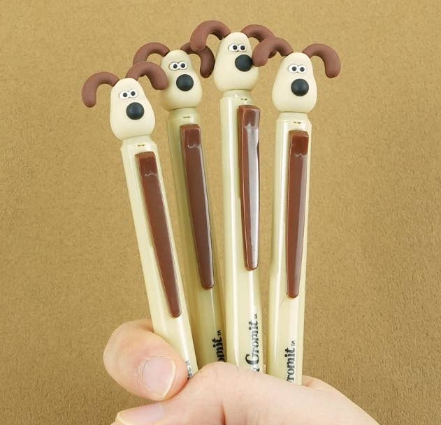 K-Wonderland - Wholesale Pen - Wallace & Gromit Figure Gel Pen 8