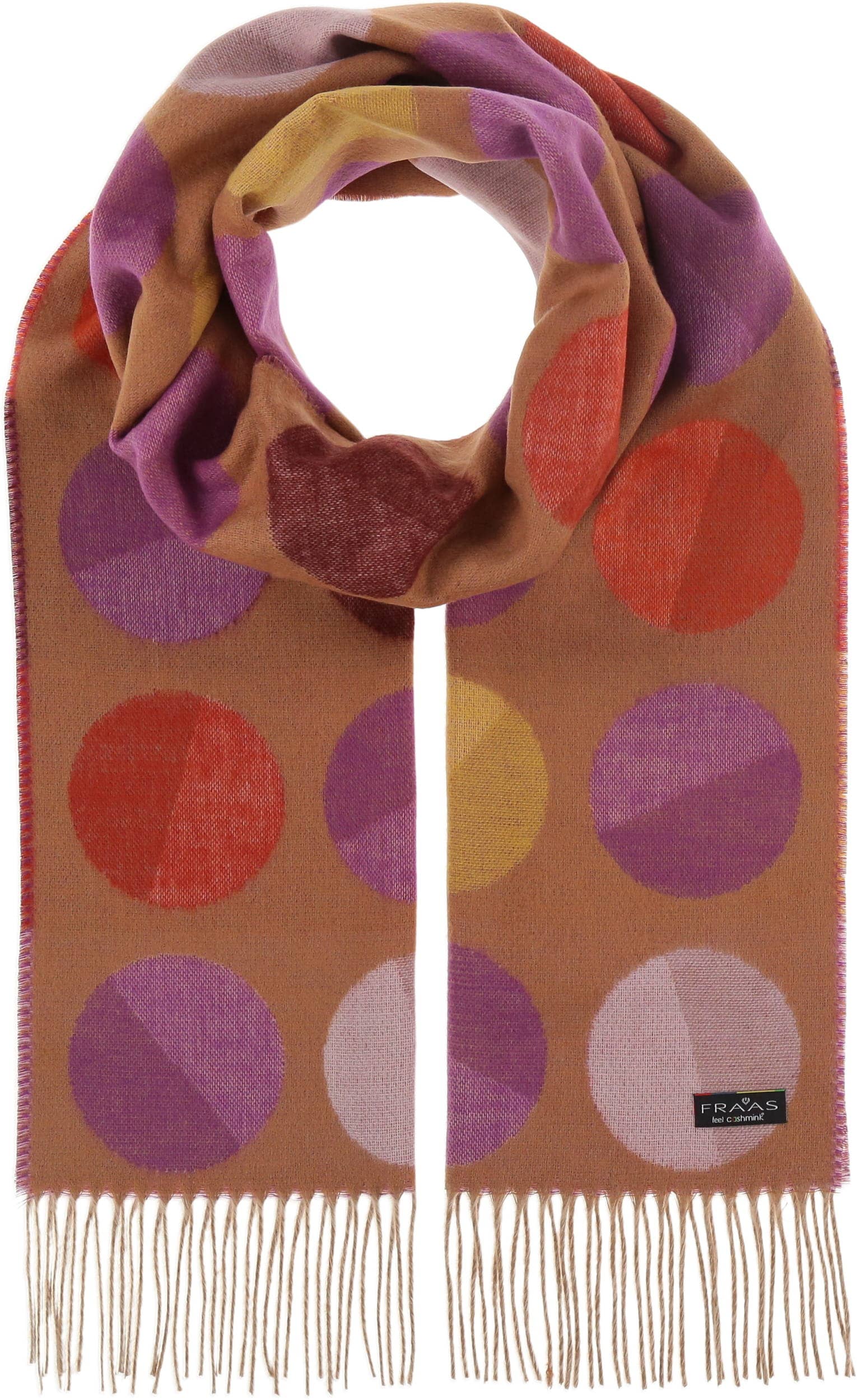 FRAAS - The Scarf Company - Wholesale Scarf - Women's - Divided Dots Oversized Cashmink® Scarf16